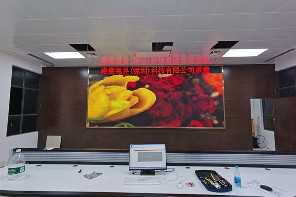 P1.875全彩LED顯示屏-惠州污水處理廠
