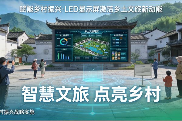 賦能鄉(xiāng)村振興 維康國(guó)際LED顯示屏激活鄉(xiāng)土文旅新動(dòng)能