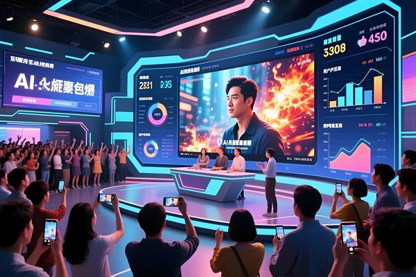 AI短劇爆火全民追捧！LED顯示屏重構(gòu)虛擬演播，維康國(guó)際引領(lǐng)內(nèi)容生產(chǎn)新變革