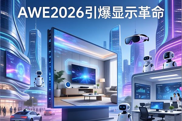 AWE2026 引爆顯示革命！維康國(guó)際 LED 顯示屏如何重塑全球智慧生活新生態(tài)？
