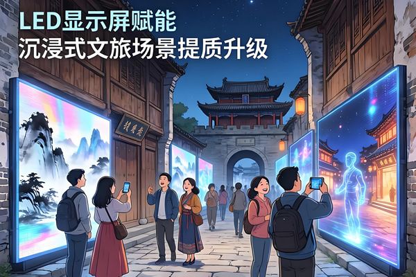 2026文旅融合新風口！LED顯示屏賦能沉浸式文旅場景提質(zhì)升級