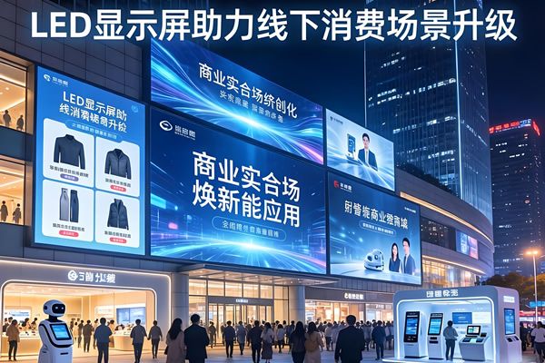 深耕商業(yè)顯示賽道 LED顯示屏助力線下消費場景升級