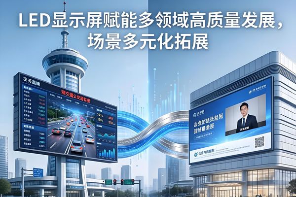 場景多元化拓展 LED顯示屏賦能多領(lǐng)域高質(zhì)量發(fā)展