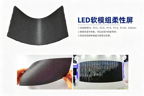 柔性LED屏能彎曲？異形屏選購指南